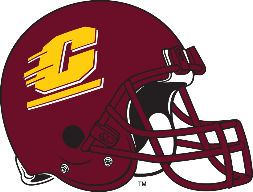 Central Michigan Chippewas 1997-Pres Helmet Logo diy fabric transfer